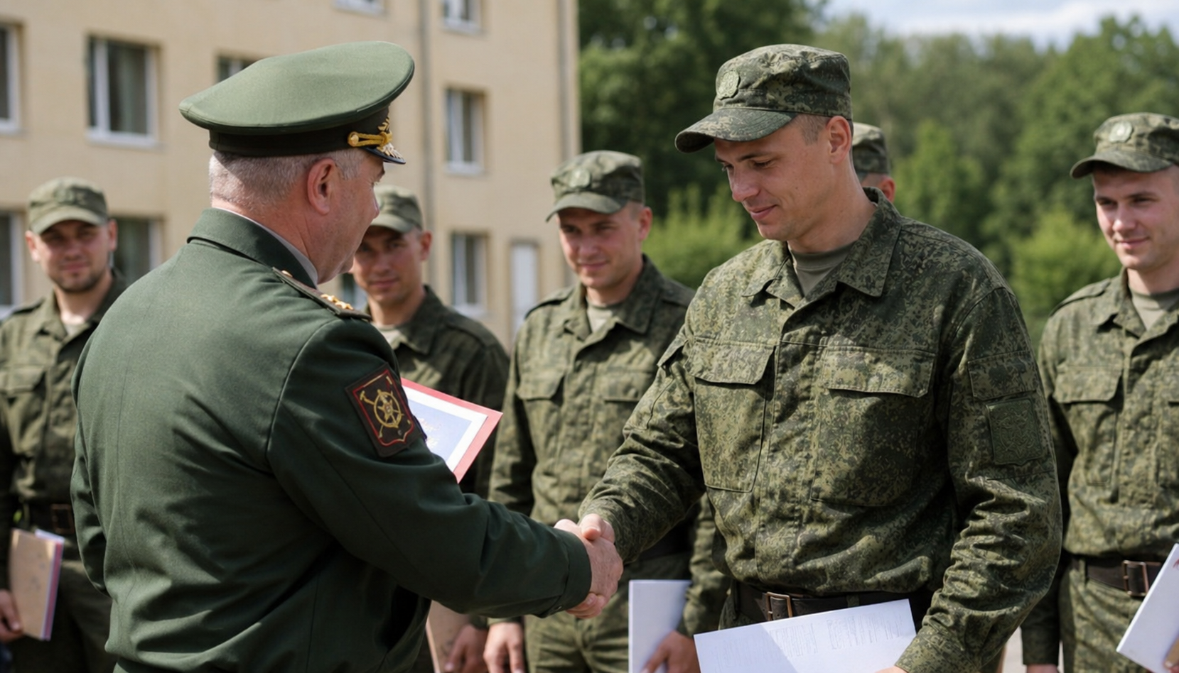 Военнослужащие, которых уже уволили